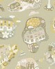 York Wallcovering Staden Mustard