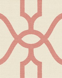 Woven Trellis  Pompian Red by   