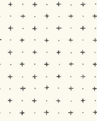 Cross Stitch Wallpaper Black by  Stroheim 