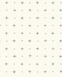 Cross Stitch Wallpaper Green by  Stroheim 