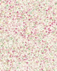 Meadow Wallpaper Pink by   