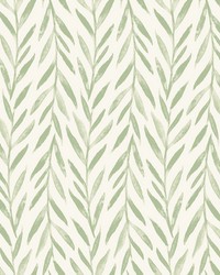 Willow Wallpaper Green by  Stroheim 