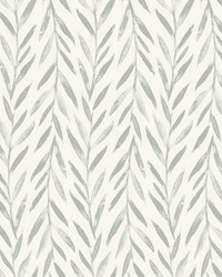 Willow Wallpaper Grey by  Stroheim 