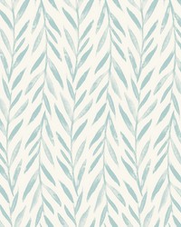 Willow Wallpaper Blue by  Stroheim 