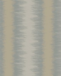 Quill Stripe Wallpaper Dark Grey by   