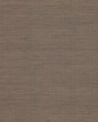 Threaded Jute Wallpaper Brown by   