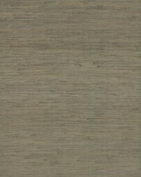 Threaded Jute Wallpaper Green by   