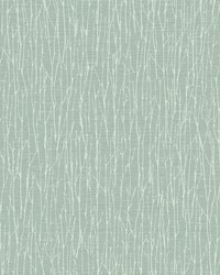Woodland Twigs Wallpaper Sage by   