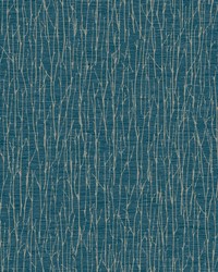 Woodland Twigs Wallpaper Navy by   
