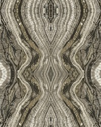 Kaleidoscope Wallpaper Charcoal by   