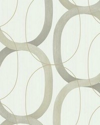 Interlock Wallpaper Taupe by   
