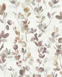 Joyful Eucalyptus Wallpaper Purple by  P K Lifestyles 