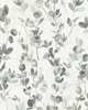York Wallcovering Joyful Eucalyptus Wallpaper Gray/Taupe