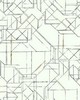 York Wallcovering Prism Schematics Peel and Stick Wallpaper Black/Gold
