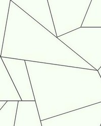 Fractured Prism Peel and Stick Wallpaper Black by   