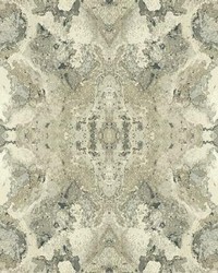 Inner Beauty Peel and Stick Wallpaper Gray by   