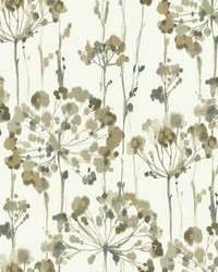 Flourish Peel and Stick Wallpaper Neutral by   