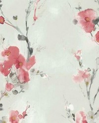 Charm Peel and Stick Wallpaper Red by   