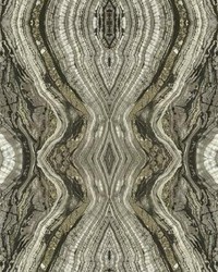 Kaleidoscope Peel and Stick Wallpaper Dark Gray by  Ralph Lauren Wallpaper 
