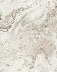 Oil & Marble Peel and Stick Wallpaper Clay Taupe by   