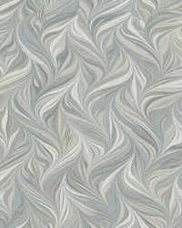 Ebru Swirls Peel and Stick Wallpaper Neutral by   