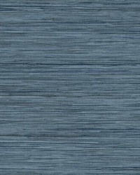 Bahia Grass Peel and Stick Wallpaper Navy by   