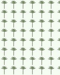 Palm Bay Peel and Stick Wallpaper Green by  Old World Weavers 