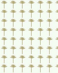 Palm Bay Peel and Stick Wallpaper Gold by   