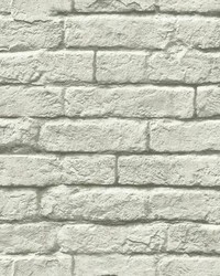 Magnolia Home Brick-And-Mortar Peel and Stick Wallpaper Gray by   