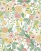York Wallcovering Garden Party Peel and Stick Wallpaper Pastel