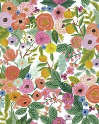 Garden Party Peel and Stick Wallpaper Rose by  York Wallcovering 