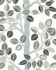 York Wallcovering Forest Leaves Peel and Stick Wallpaper Neutral