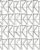 York Wallcovering Love Triangles Peel and Stick Wallpaper Gray