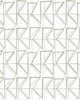 York Wallcovering Love Triangles Peel and Stick Wallpaper Metallic Glint