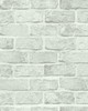York Wallcovering Stretcher Brick Peel and Stick Wallpaper Light Gray
