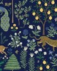 York Wallcovering Menagerie Peel and Stick Wallpaper Blue