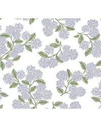 Hydrangea Lilac & White by   
