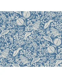 Pomegranate Blue & Ivory by   