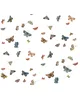 York Wallcovering Butterfly House White