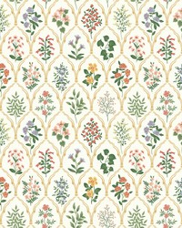 Hawthorne Wallpaper Cream by   
