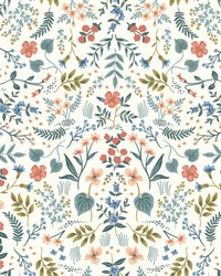 Wildwood Wallpaper Beige Coral by   