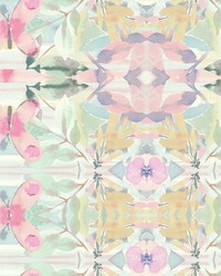 SYNCHRONIZED FLORAL PEEL  STICK WALLPAPER by   