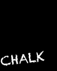 CHALKBOARD PEEL  STICK WALLPAPER by  Roommates 