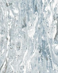 MARBLE SEAS PEEL  STICK WALLPAPER by  Roommates 