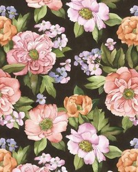 WATERCOLOR FLORAL BOUQUET PEEL  STICK WALLPAPER by   