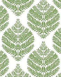 HYGGE FERN DAMASK PEEL  STICK WALLPAPER by   