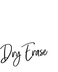 DRY ERASE PEEL  STICK WALLPAPER by  Roommates 