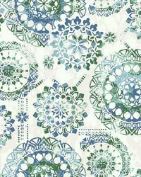 BOHEMIAN MEDALLION PEEL  STICK WALLPAPER by   