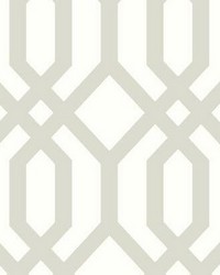 GAZEBO LATTICE PEEL  STICK WALLPAPER by  Roommates 