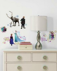 FROZEN PEEL AND STICK WALL DECALS by   
